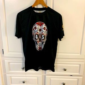 Tee-shirt Club med 45 Skull Ixtapa Pacific black